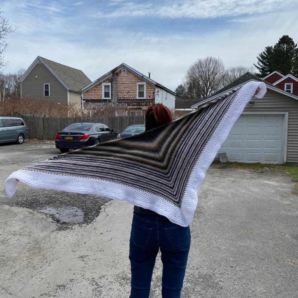 Triangle scarf